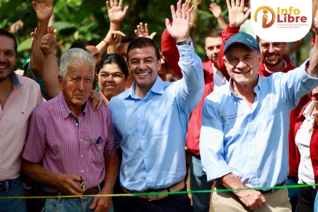 placas huellas Neira Caldas