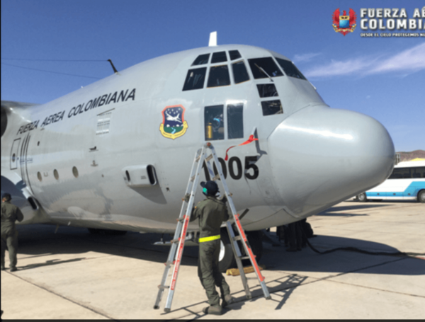 Accidente avión Hércules