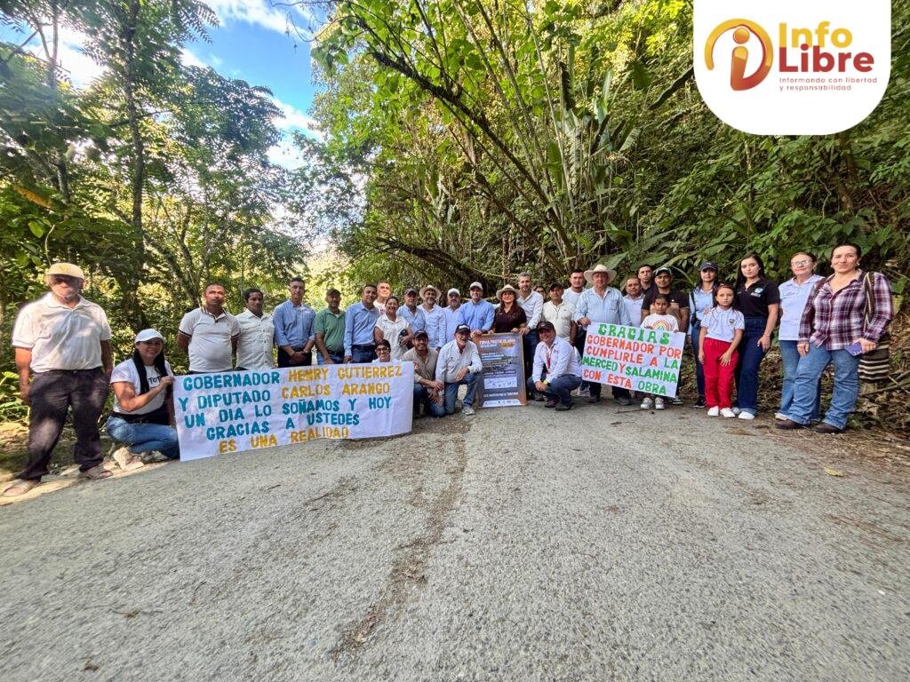 Pavimentación La Merced-Salamina